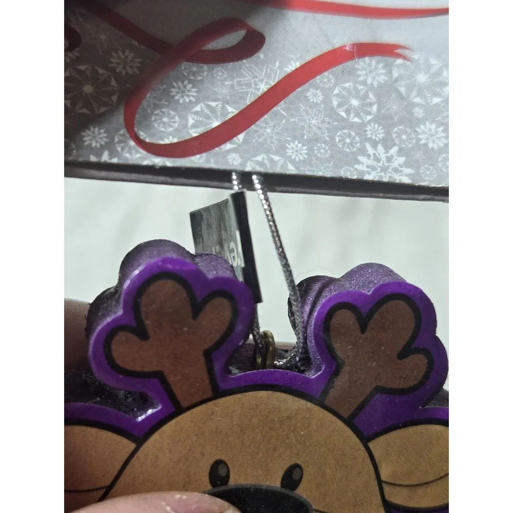 Minnesota Vikings Reindeer Foam Christmas‎ Tree Hanging Ornament NFL Football